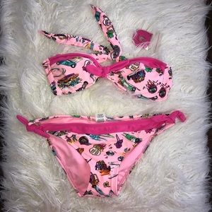Brand new surfside bikini 2 pc Route 66 Sz s